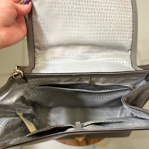 Kate Spade Grey Versatile Crossbody Bag - Picture 6 of 9